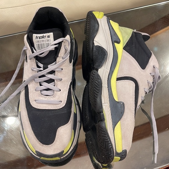 Balenciaga Triple S men’s sneakers size 10. Authentic and in good condition - Picture 3 of 13